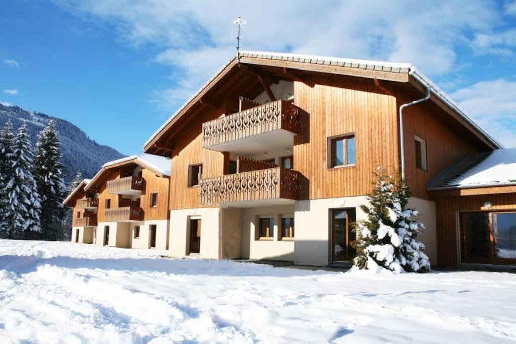 Appartement Rez-De-Chaussee, Cosy T3 4 A 6 Pers Avec Piscines Interieure & Exterieure A Samoens En Haute-Savoie 외부 사진