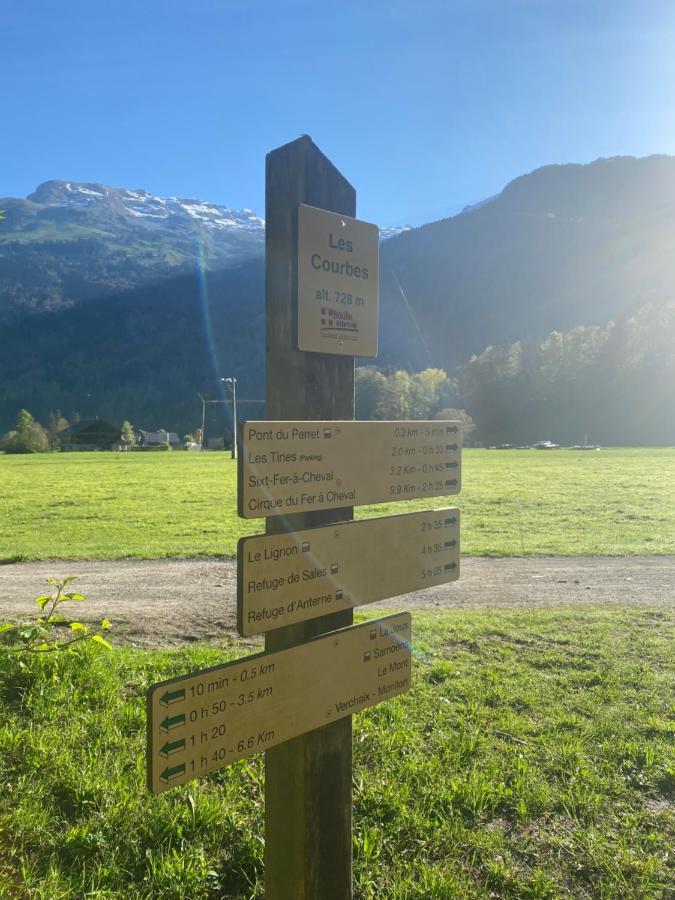 Appartement Rez-De-Chaussee, Cosy T3 4 A 6 Pers Avec Piscines Interieure & Exterieure A Samoens En Haute-Savoie 외부 사진