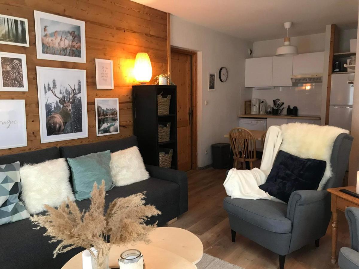 Appartement Rez-De-Chaussee, Cosy T3 4 A 6 Pers Avec Piscines Interieure & Exterieure A Samoens En Haute-Savoie 외부 사진